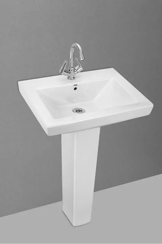 JAL washbasin with pedestal