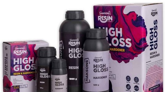 Haksons Resin & Hardener - High Gloss Epoxy Resin Clear Coat price