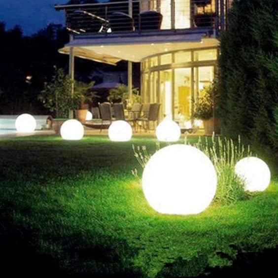 LED lights for garden 
