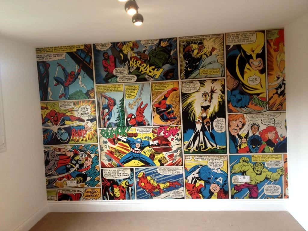 wallpaper - comic theme