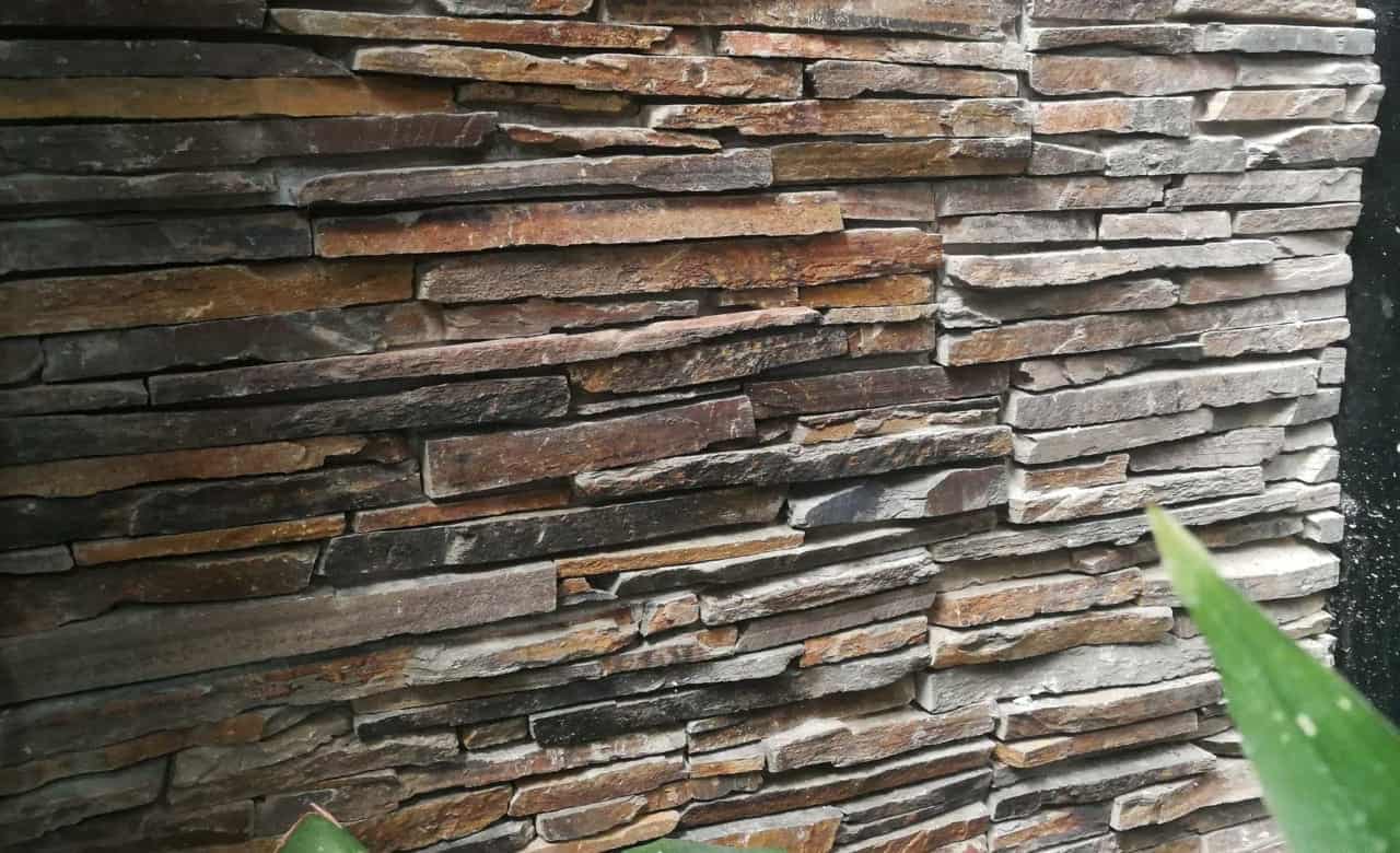textured brick wall design
