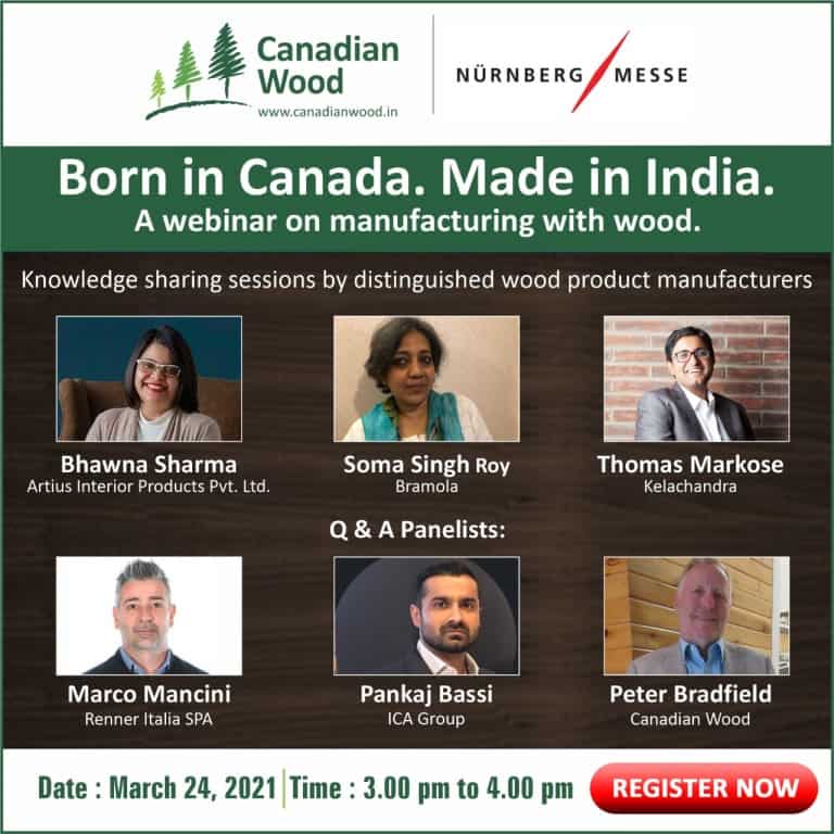 canadian wood webinar born in canada made in india