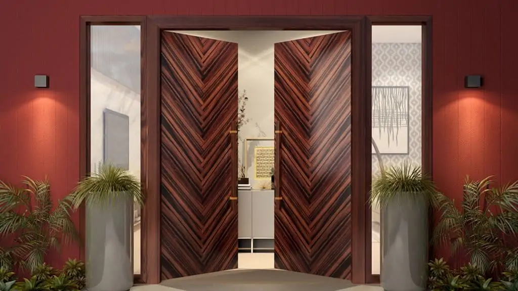 veneer door design