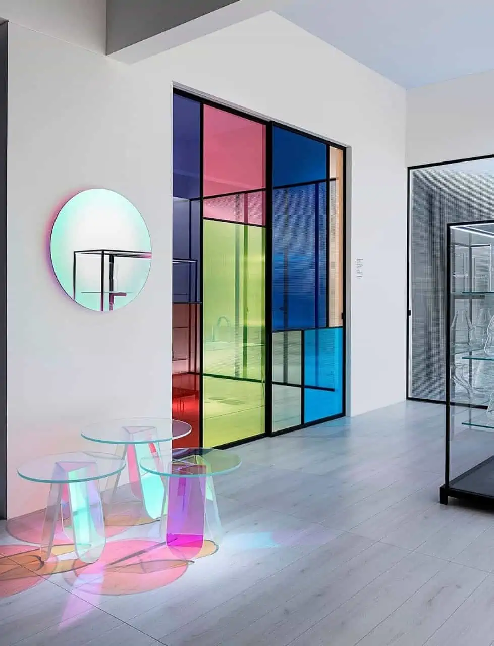 painted glass gate, sliding gate designs for living room