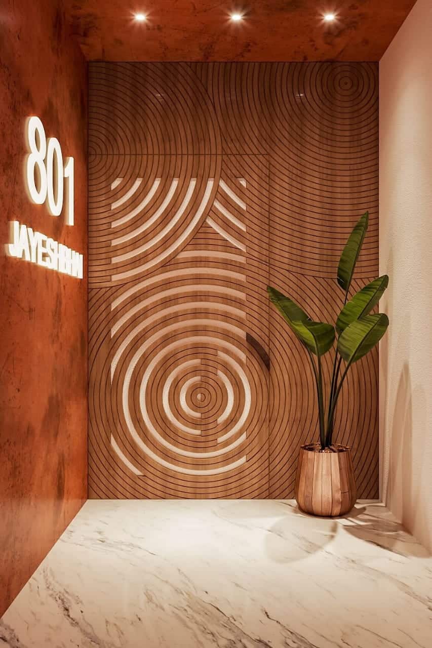 wooden room door design
