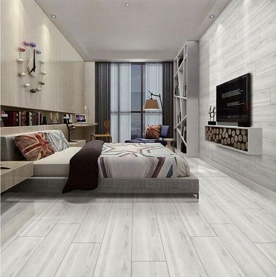 matte finish or a white bedroom