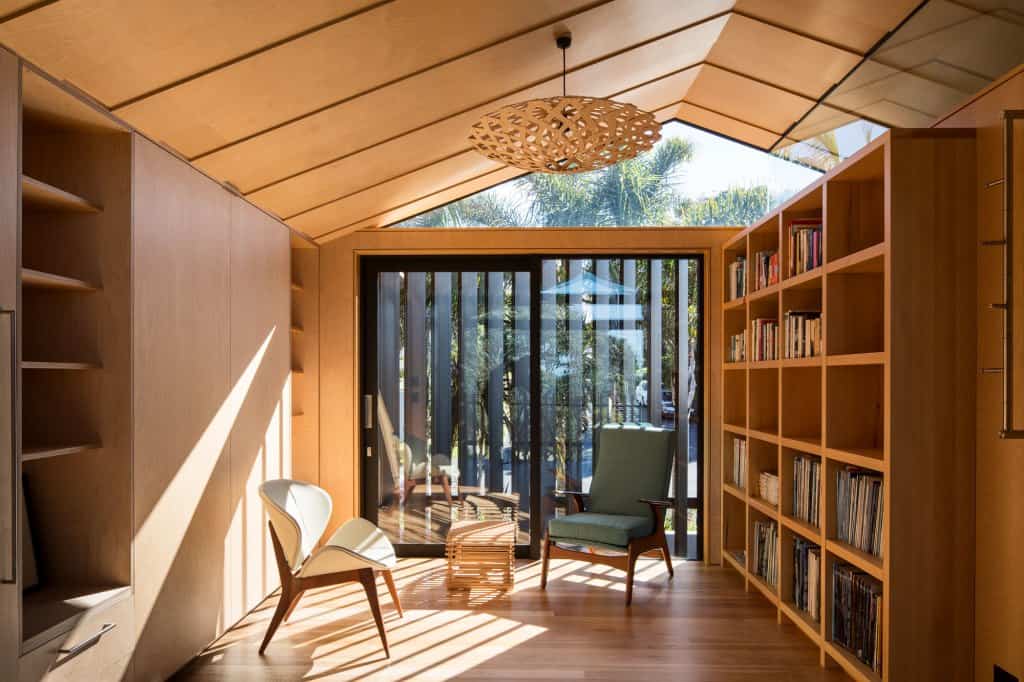 Small and cozy barn house ceiling