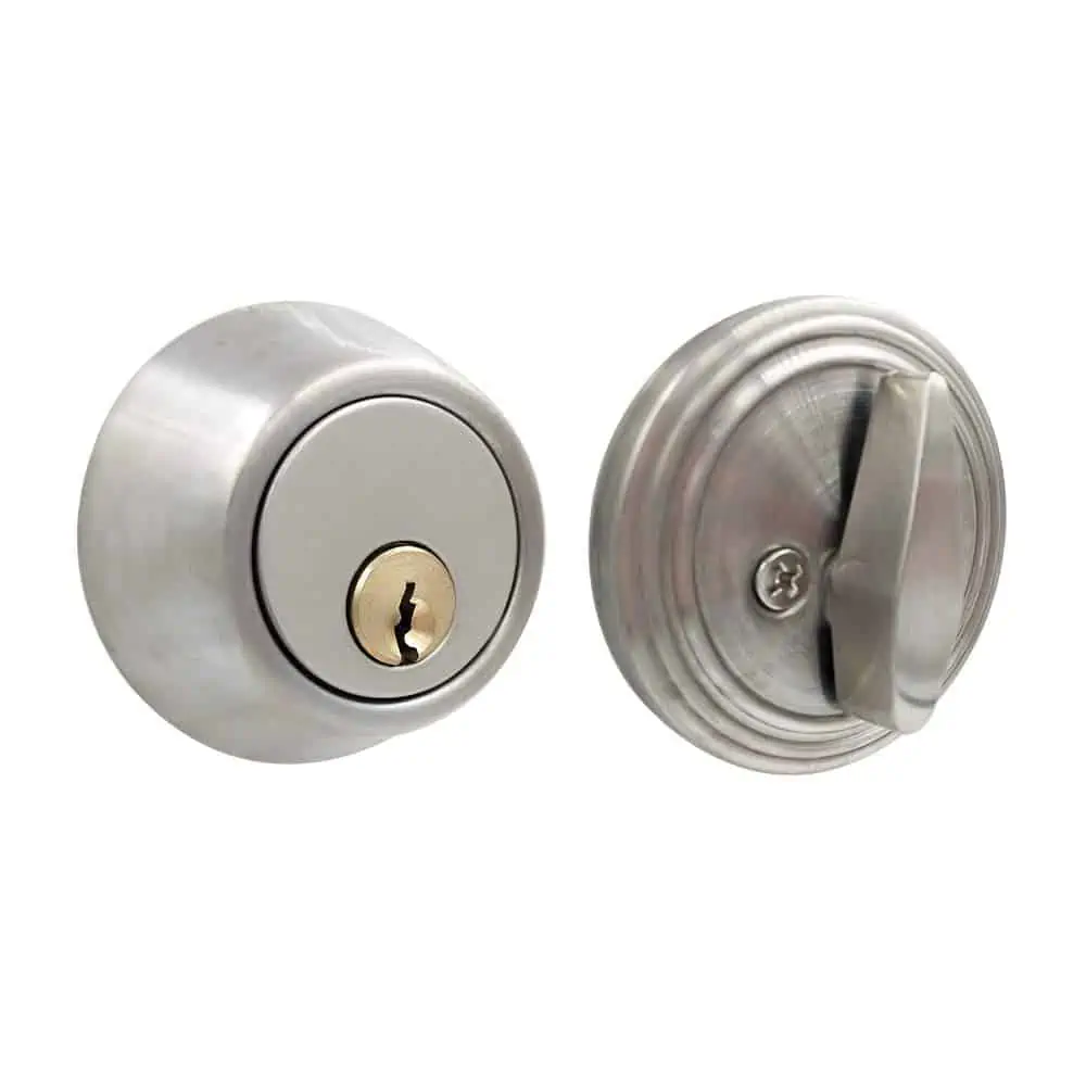 thumb turn-only deadbolt