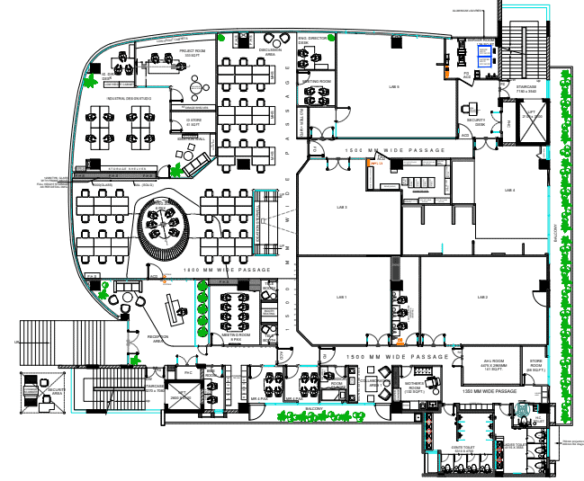 Kohler Innovation Center 1st floor plan