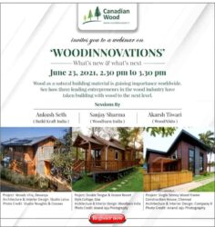 Canadian Wood - Webinar - WOODINNOVATIONS - what's new & what's next