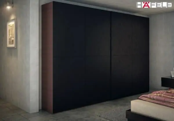 Hafele Wardrobe with Sliding Doors Solution | Door hardware