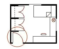  door placement for good bedroom design layout