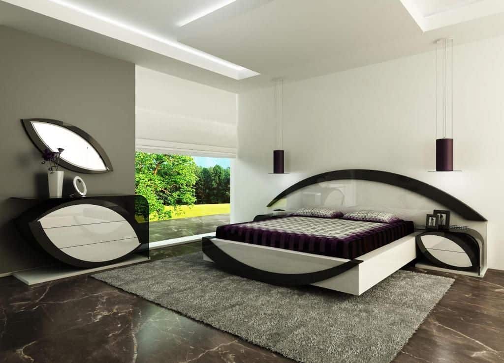 Creative headboard design for a stylish bedroom, modern bed designs
