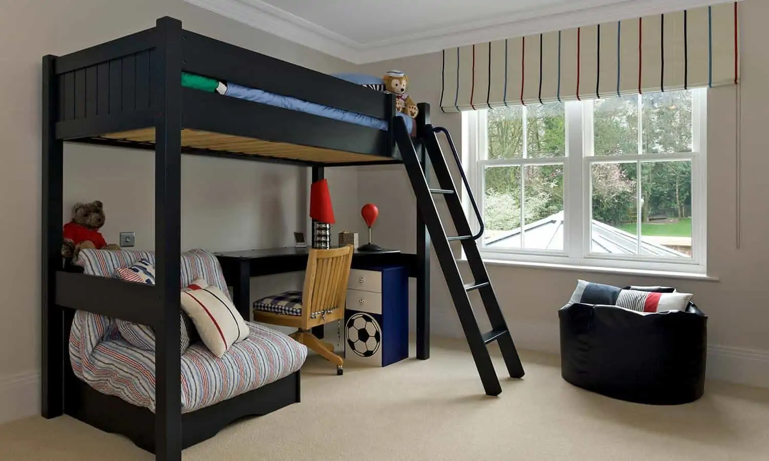  bunk beds for kids, space saving beds like futon