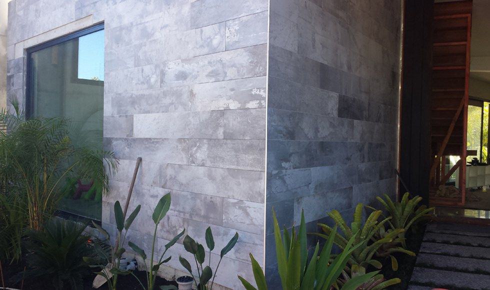 Interior Wall Designs Using 9 Splendid Materials To Enrich The Space   Pinterest Exterior Wall Tile2 