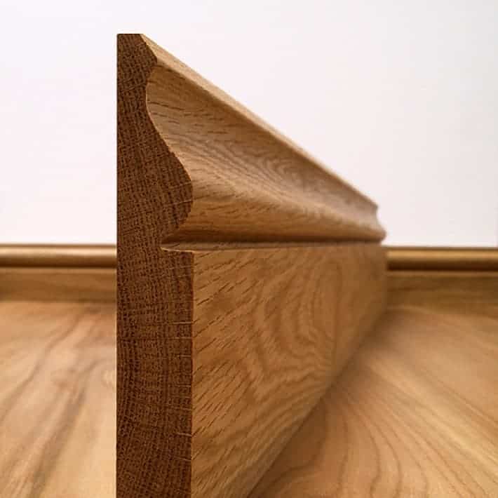 Wood Skirting S2 (3 Meter Length) - Van Acht Doors & Windows