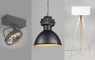 types of lamps for home, light fixtures