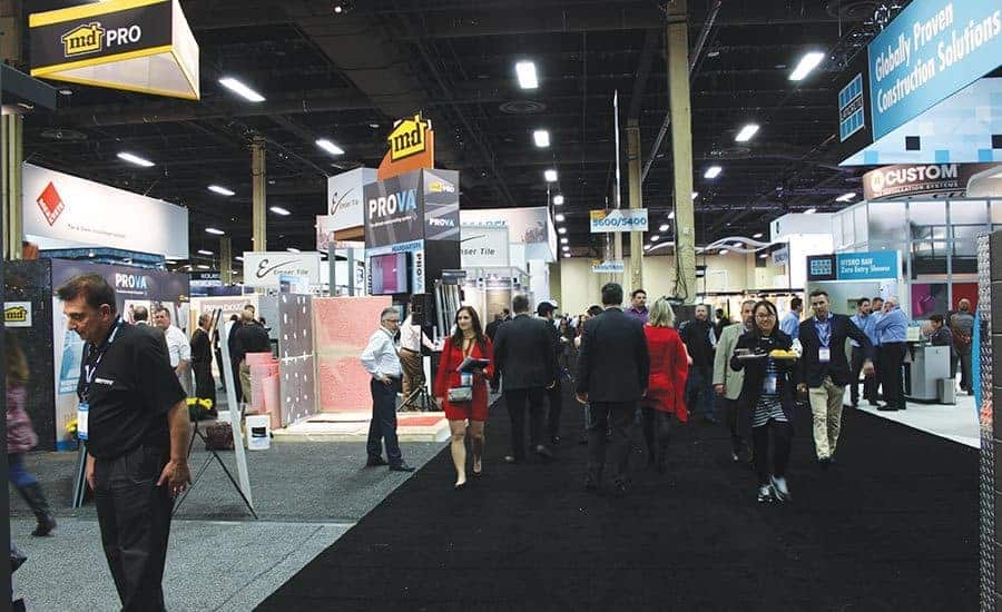 The International Surface Event or TISE 2022, tile expo, stone show
