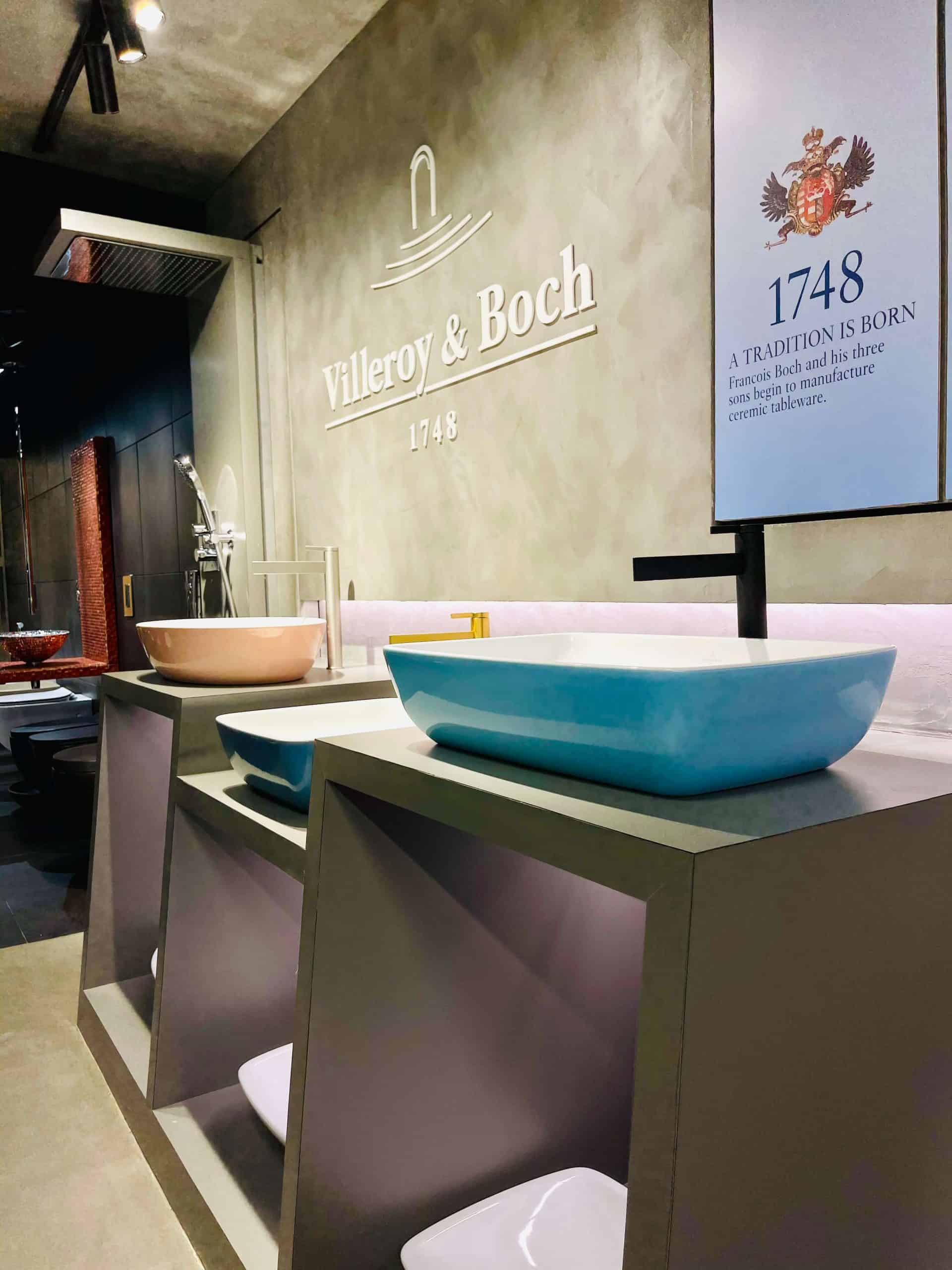 Villeroy & Boch premium products display at mr. bhavesh kubadia's H2O boutique, mumbai