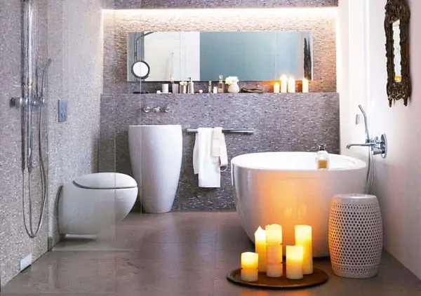 white sanitary ware for a beautiful bathroom 