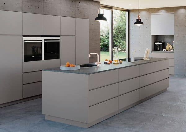 rehau rauvisio acrylic laminates and front panels for modular kitchens