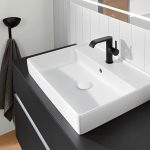 villeroy & boch collaro ceramic bathroom basin in stone white colour