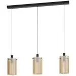 Illuminations of LED pendant crystal lights are brighter