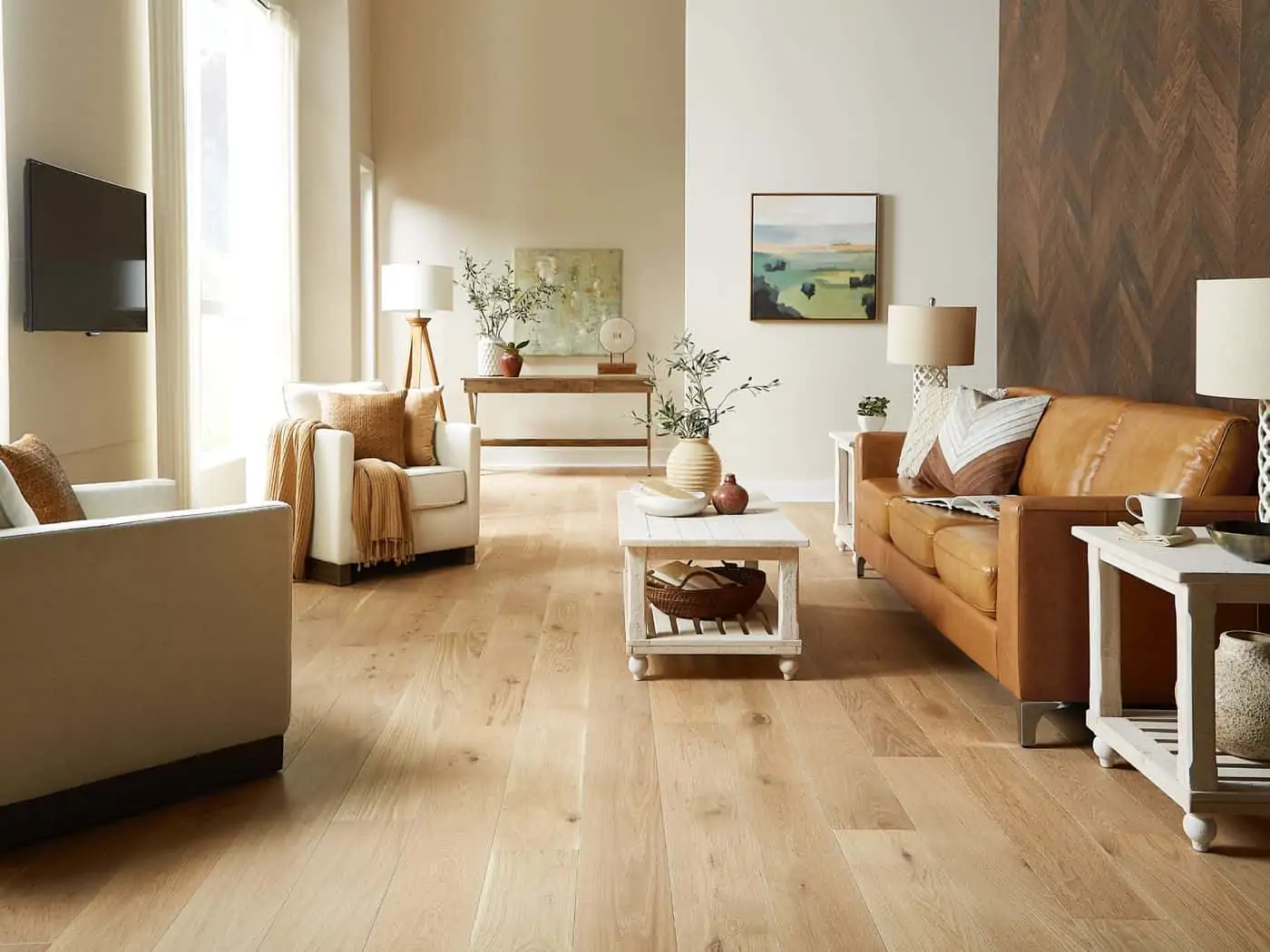 Engineered wood flooring