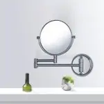 Goeka magnifying shaving mirror with light for bathroom and has different types.