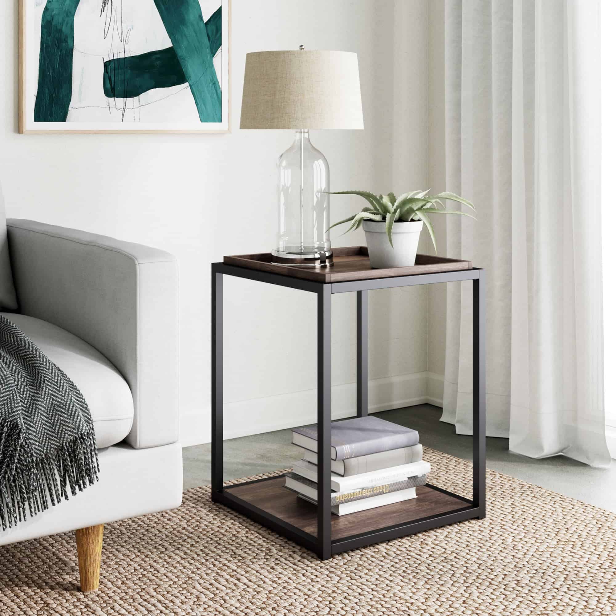 modern bedside table design for bedroom decor