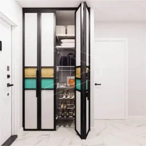 separate folding doors