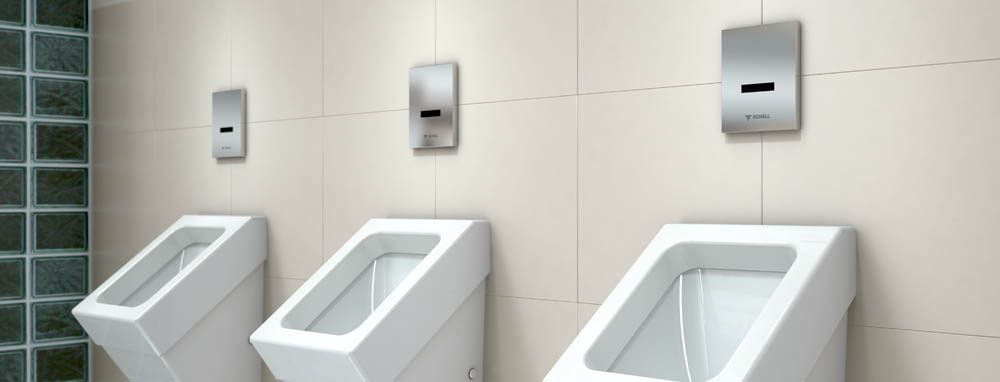 Sensor urinal flush valve Compact II, concealed flush valve