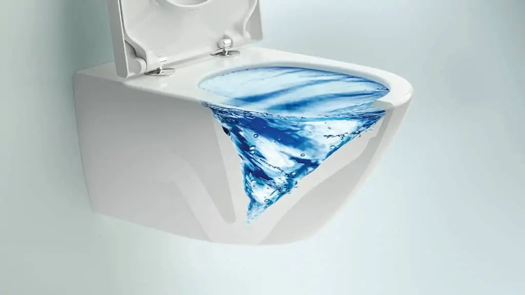 Villeroy & Boch toilet flush system - TwistFlush