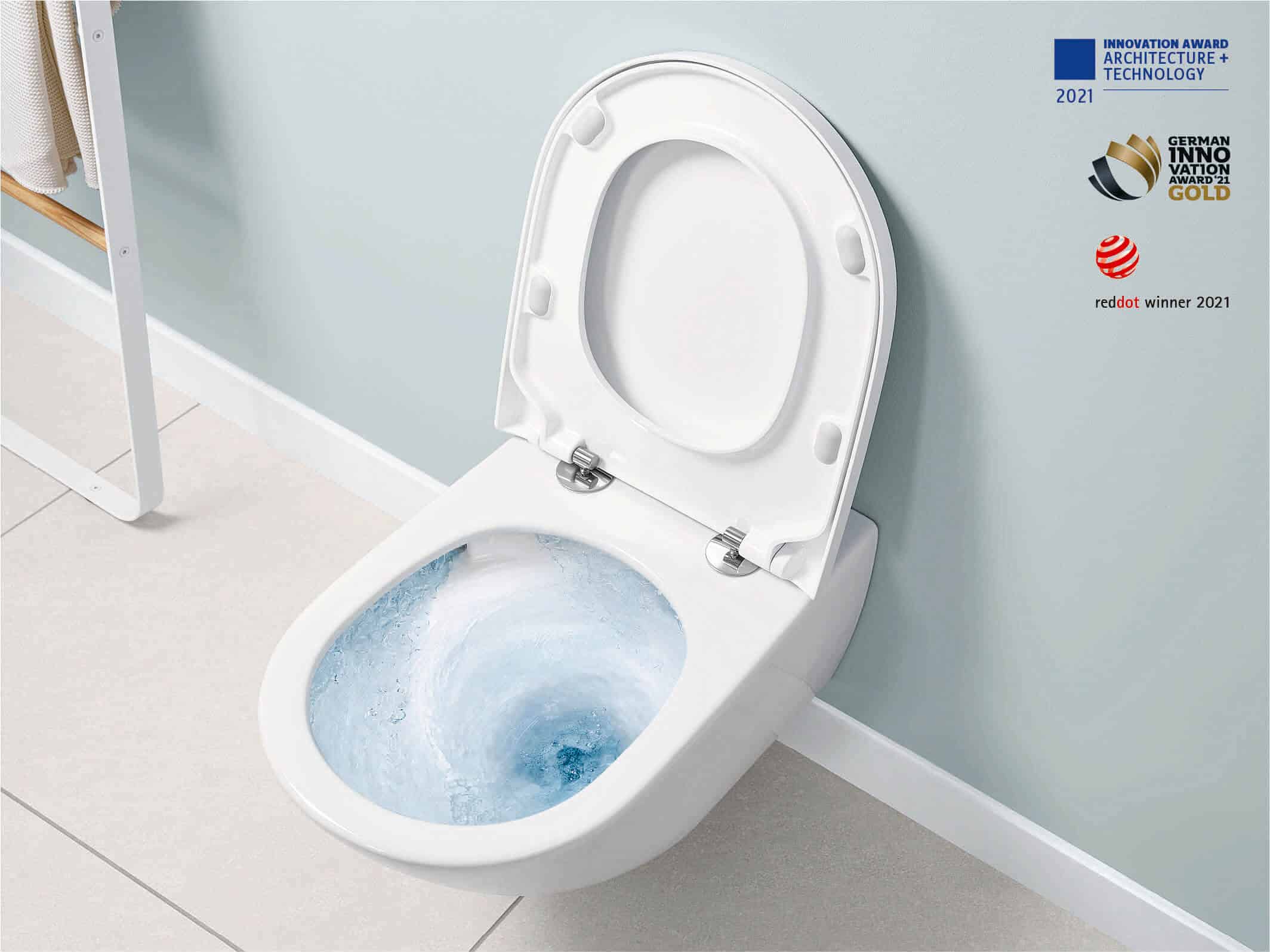 TwistFlush – Villeroy & Boch’s innovative flush toilet for more cleanliness & less water consumption