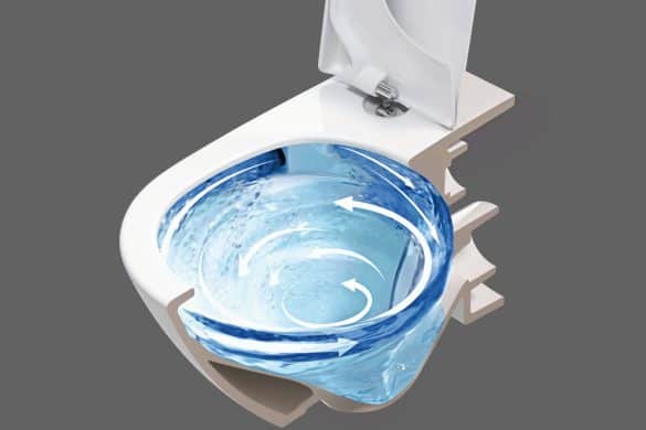 Villeroy & Boch toilet flush system - TwistFlush