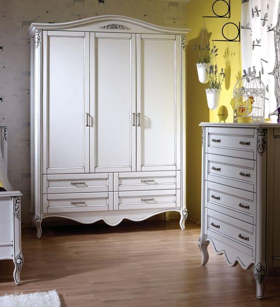 French almirah cupboard design for bedroom