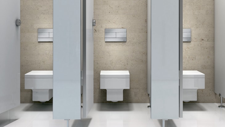 SCHELL plumbing solutions - MONTUS concealed cisterns and mounting modules for bathrooms, WC fittings