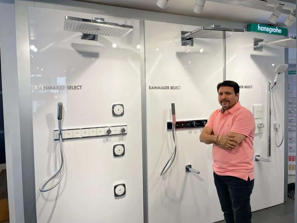 Shiv Agarwal bathing glory jaipur Stiebel Eltron retailer and dealer