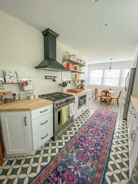 turkish kitchen flooring interior design