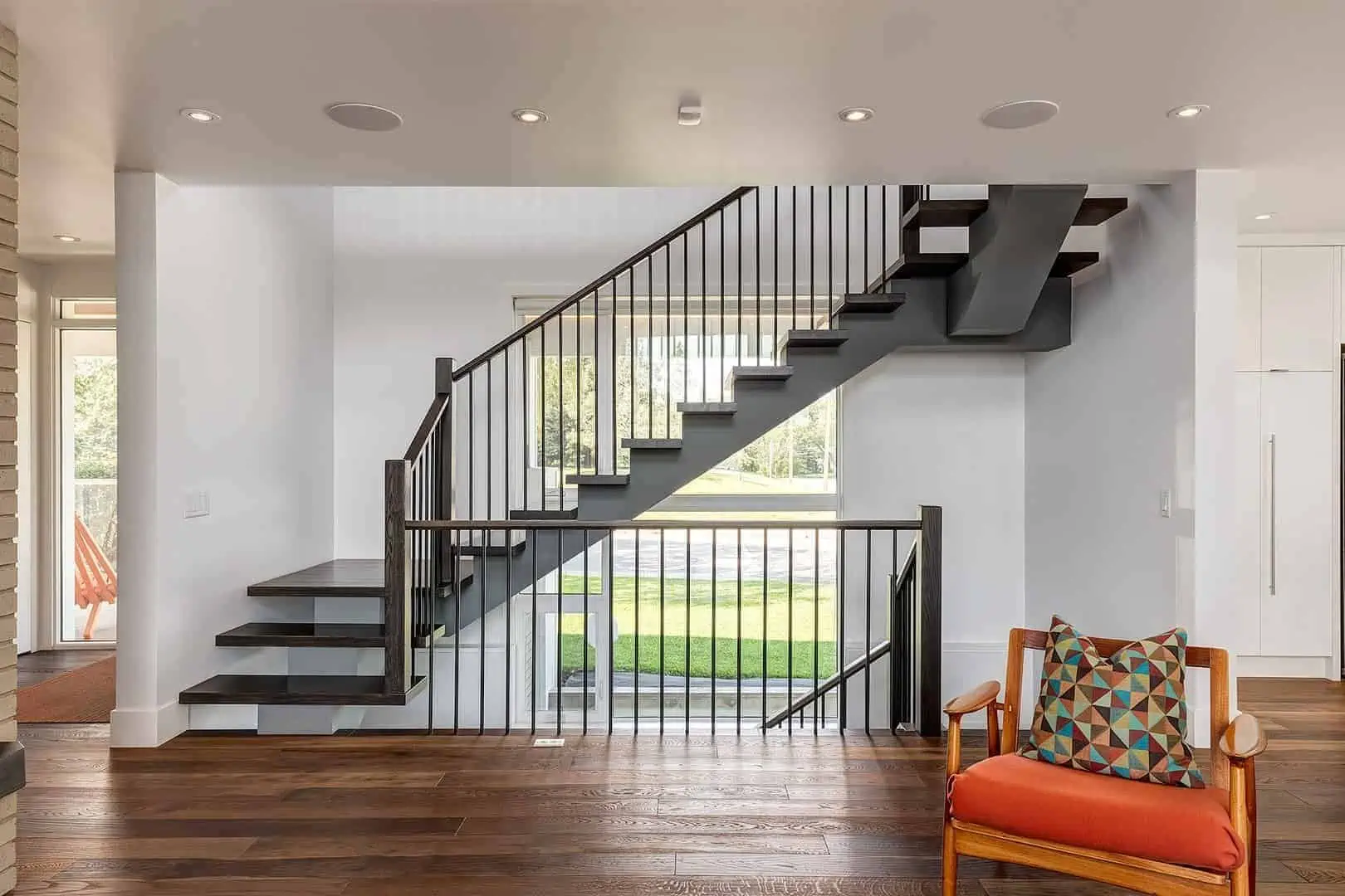 A designer staircase