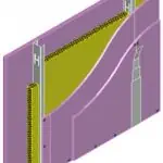 gyproc 132mm FR-FR board, building fire safety solution