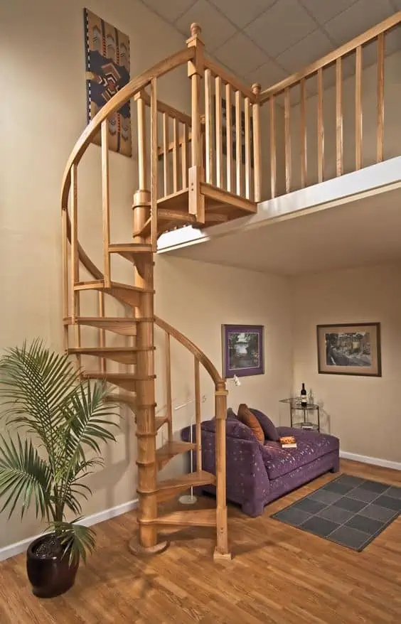 curved stair design