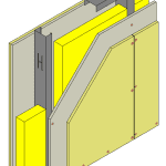 122mm SB-SB acoustics-board for drywall design