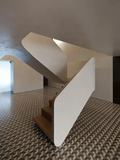 sculptural stairs