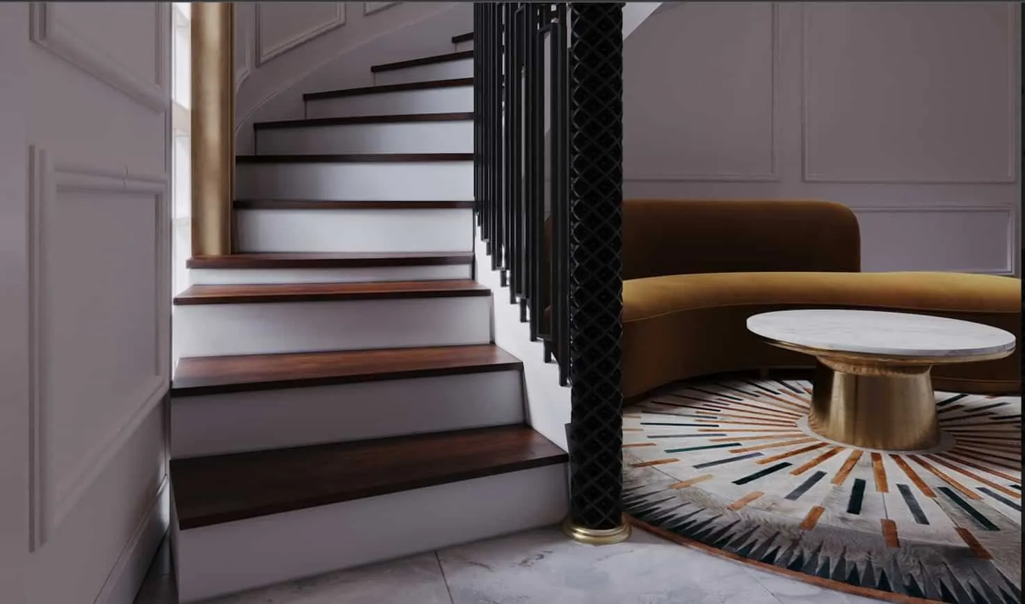 HOW TO BUILD MODERN CURVED STAIRS IN 7 STEPS