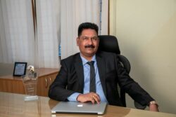 Mr. K O Abraham, Managing Director & Chairman, Mysore Light & Interiors Private Limited, drywall, lighting, and turnkey interiors contractor in Bangalore, Interior contracting company