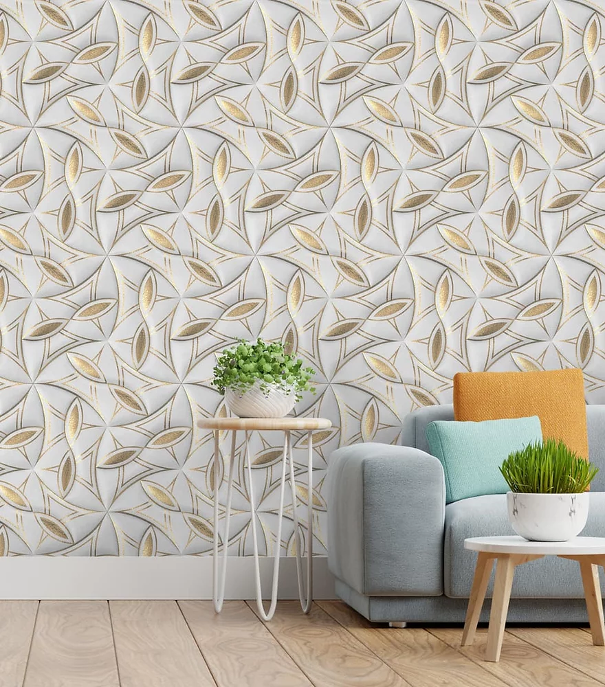 3D design wallpaper for bedroom & living room walls