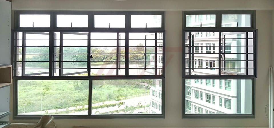 59+Window Grill Design: Modern Window grill design- Iron Window