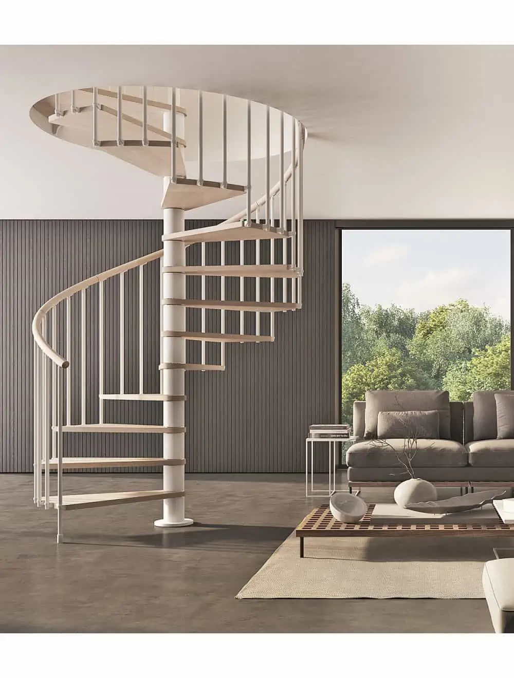 curved stair design