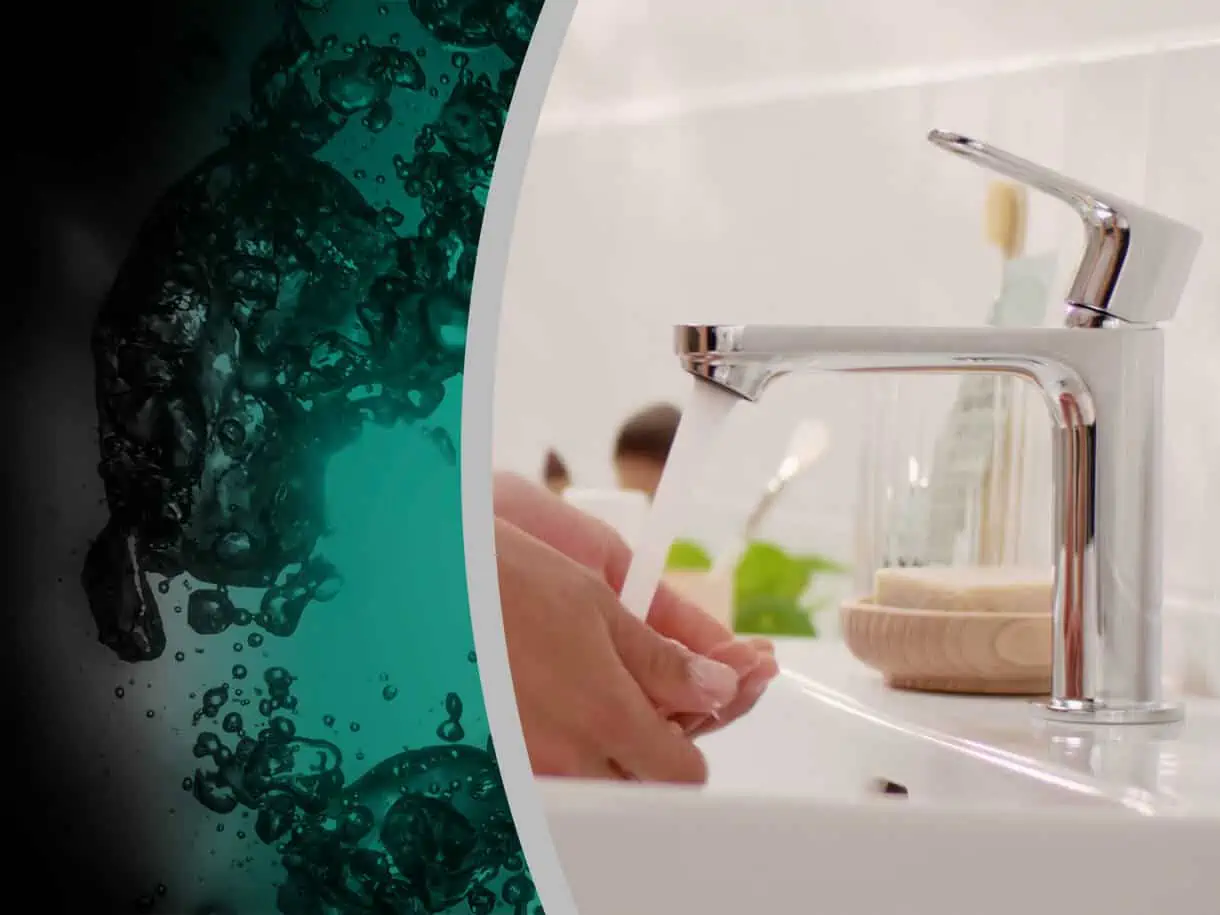 new bathroom innovations by hansgrohe & AXOR , bathroom faucet in chrome finish